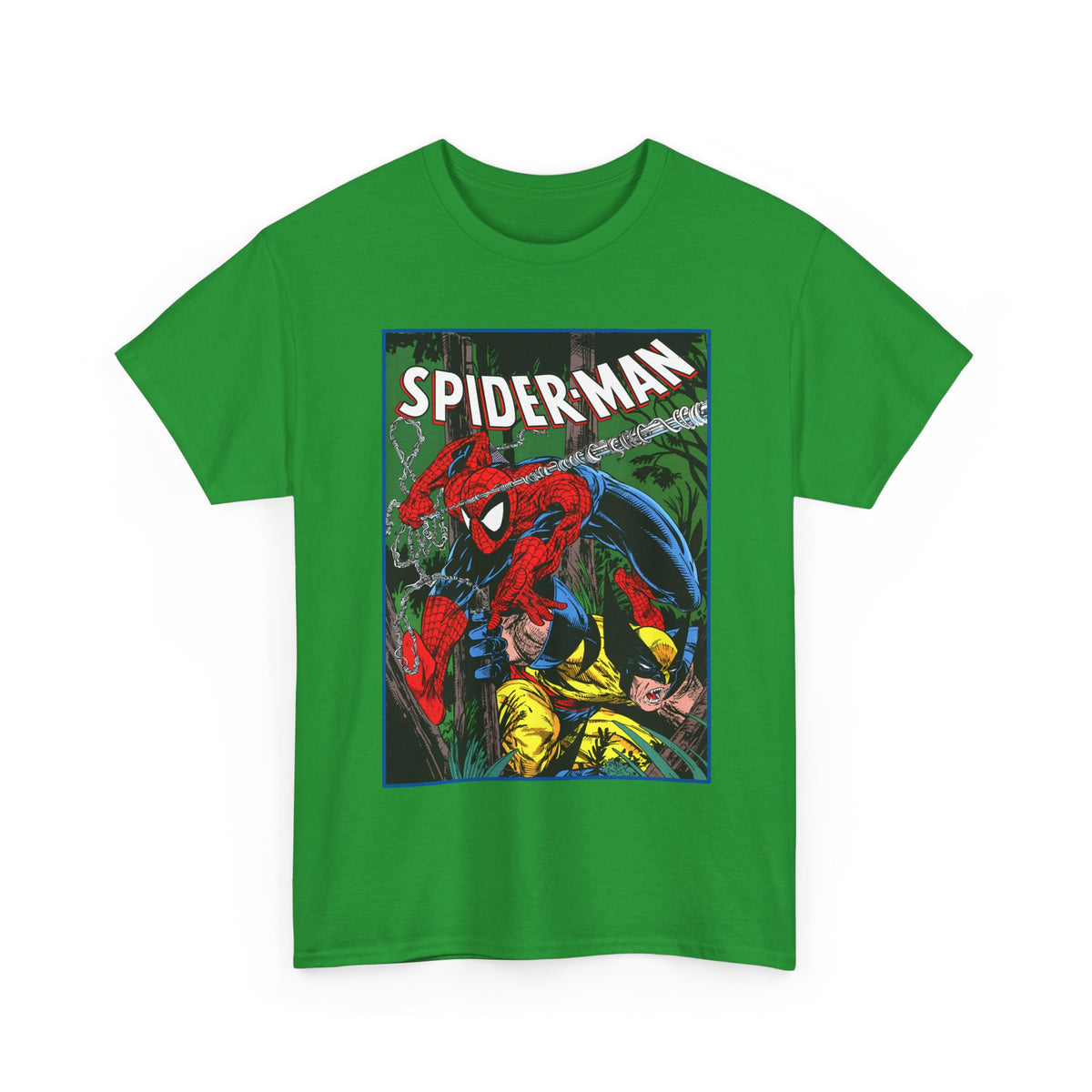 Spider-Man & Wolverine T-Shirt - Todd McFarlane Art - Marvel Comics
