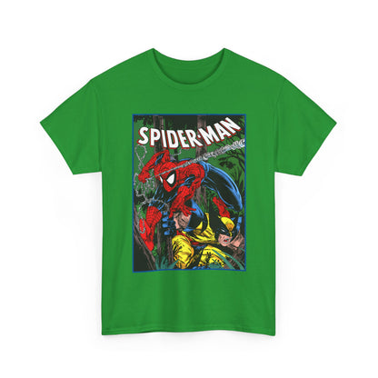 Spider-Man & Wolverine T-Shirt - Todd McFarlane Art - Marvel Comics