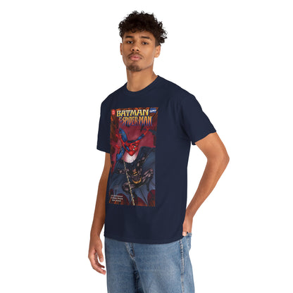 Batman & Amazing Spider-Man T-Shirt - Graham Nolan Art - DC & Marvel Comics