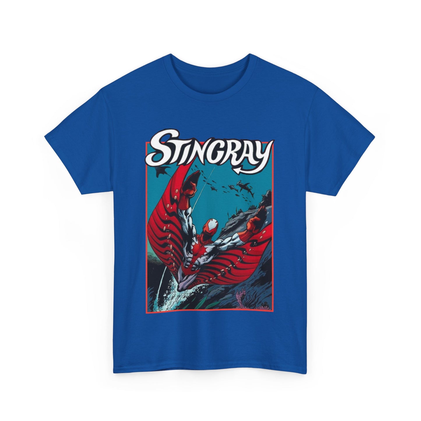 Stingray T-Shirt - Tales to Astonish First Appearance - Walter Newell - Avengers Member - Marvel Comics - Engineer, Oceanographer - Hydro-Base