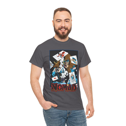 Nomad T-Shirt - S. Clarke Hawbaker, Mark McKenna Art - Jack Monroe - Playing Cards with Deadpool & Bushwacker - Marvel Comics