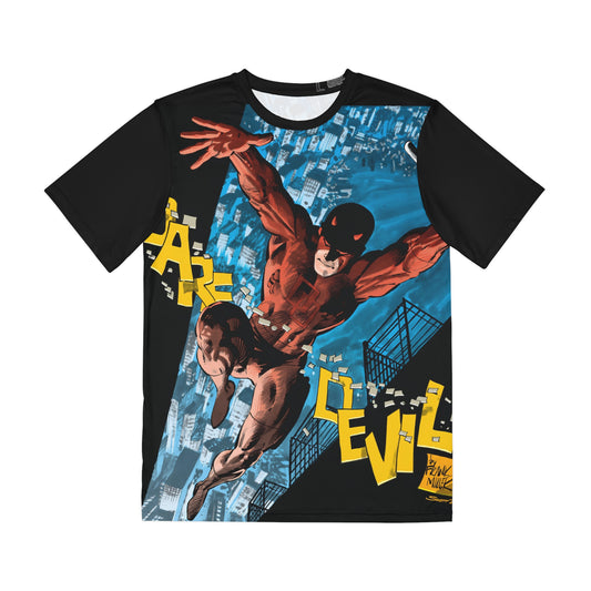 Daredevil Polyester Tee (All-Over Print) - Frank Miller Art - Marvel Comics