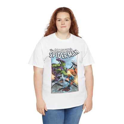 Amazing Spider-Man T-Shirt - Todd McFarlane Art - Green Goblin Vs Hobgoblin - Marvel Comics