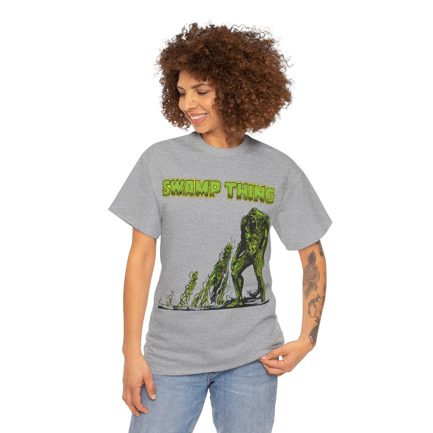 Swamp Thing T-Shirt - Stephen Bissette & John Totleben - Alec Holland - Avatar of the Green - DC Comics, Vertigo Comics