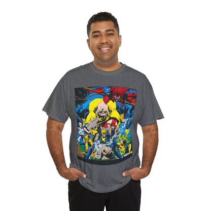 X-Factor T-Shirt - Joe Quesada Art - Havok, Polaris, Strong Guy, Jamie Madrox, Quicksilver - Mutant Team - Marvel Comics