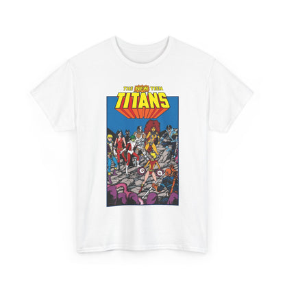 New Teen Titans T-Shirt - George Perez Art - Judas Contract - Tales of the Teen Titans Annual #3 Cover Art - DC Comics