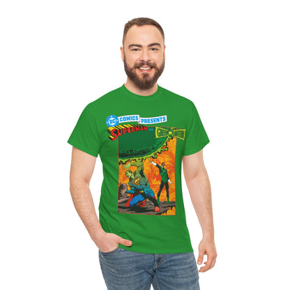 DC Comics Presents #26 T-Shirt - Jim Starlin Art - Superman & Green Lantern Team-Up - DC Comics