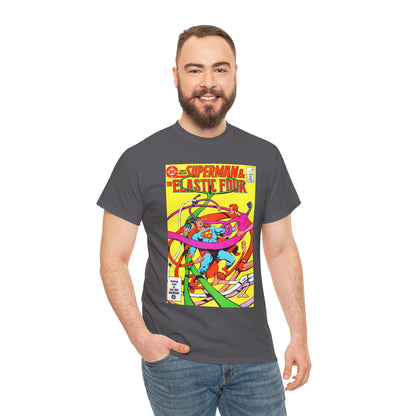DC Comics Presents #93 T-Shirt - Superman, Plastic Man, Elongated Man, Jimmy Olsen - DC Comics