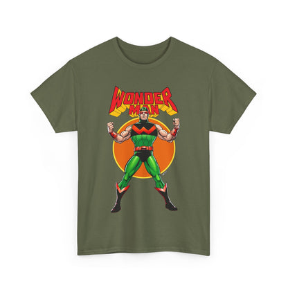 Wonder Man T-Shirt - Classic George Perez Art - Simon Williams, Avengers Member - Popular Marvel Comics Character
