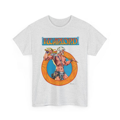 Warlord T-Shirt - Mike Grell Art - Skartaris - Travis Morgan - DC Comics 1970s Sword & Sorcery Series