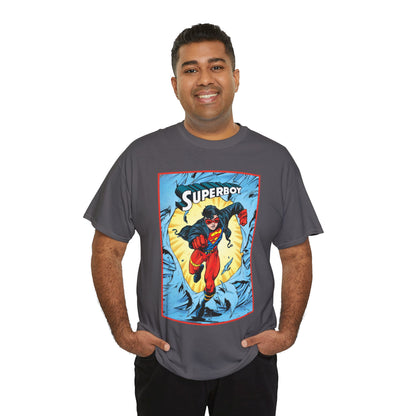 Superboy T-Shirt - Tom Grummett Art - Reign of the Supermen Storyline from the 1990s - Kon-El, Connor Kent - Superman Family - DC Comics