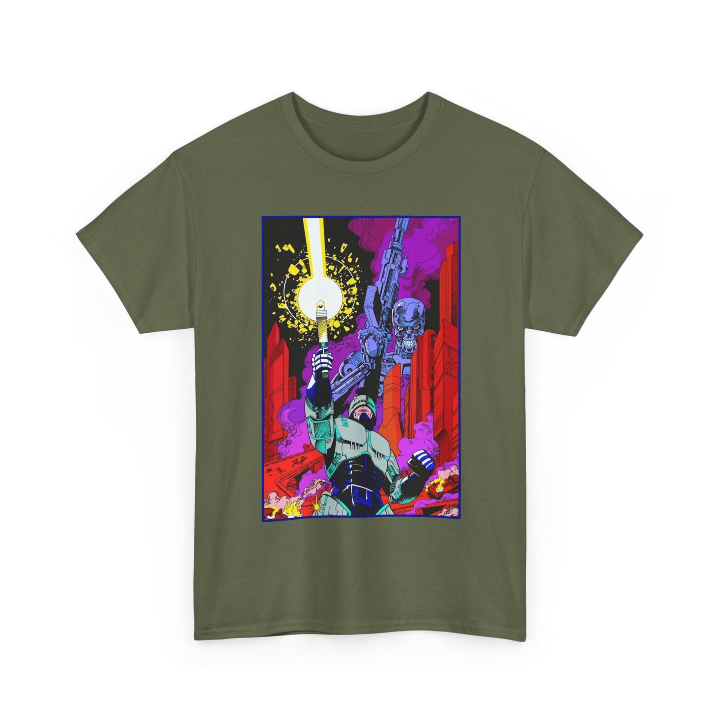 Robocop Vs Terminator T-Shirt - Walt Simonson Art - Dark Horse Comics