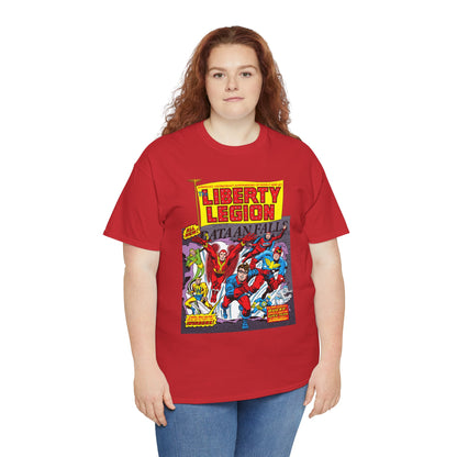 Liberty Legion T-Shirt - Marvel Premiere #29 - Bucky, Miss America, Whizzer, Patriot, Red Raven - Marvel Comics