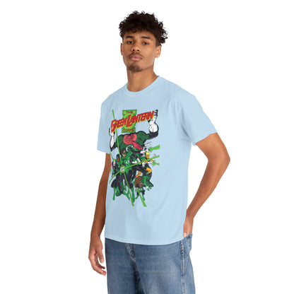 Green Lantern Corps T-Shirt - Joe Staton Art - Hal Jordan, John Stewart, Katma Tui, Arisia, Kilowog - DC Comics