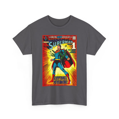 Superman #233 T-Shirt - Neal Adams Art - Kryptonite No More - Classic Bronze Age Cover - DC Comics