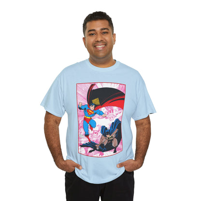 Batman Vs Superman T-Shirt - Arthur Adams Art - Action Comics Annual #1 Cover - DC Comics