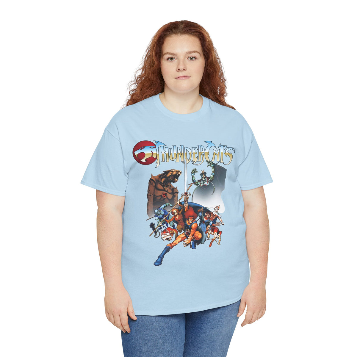 Thundercats T-Shirt - Lion-O, Panthro, Cheetara, Tygra, Snarf, WilyKit and WilyKat, Mumm-Ra