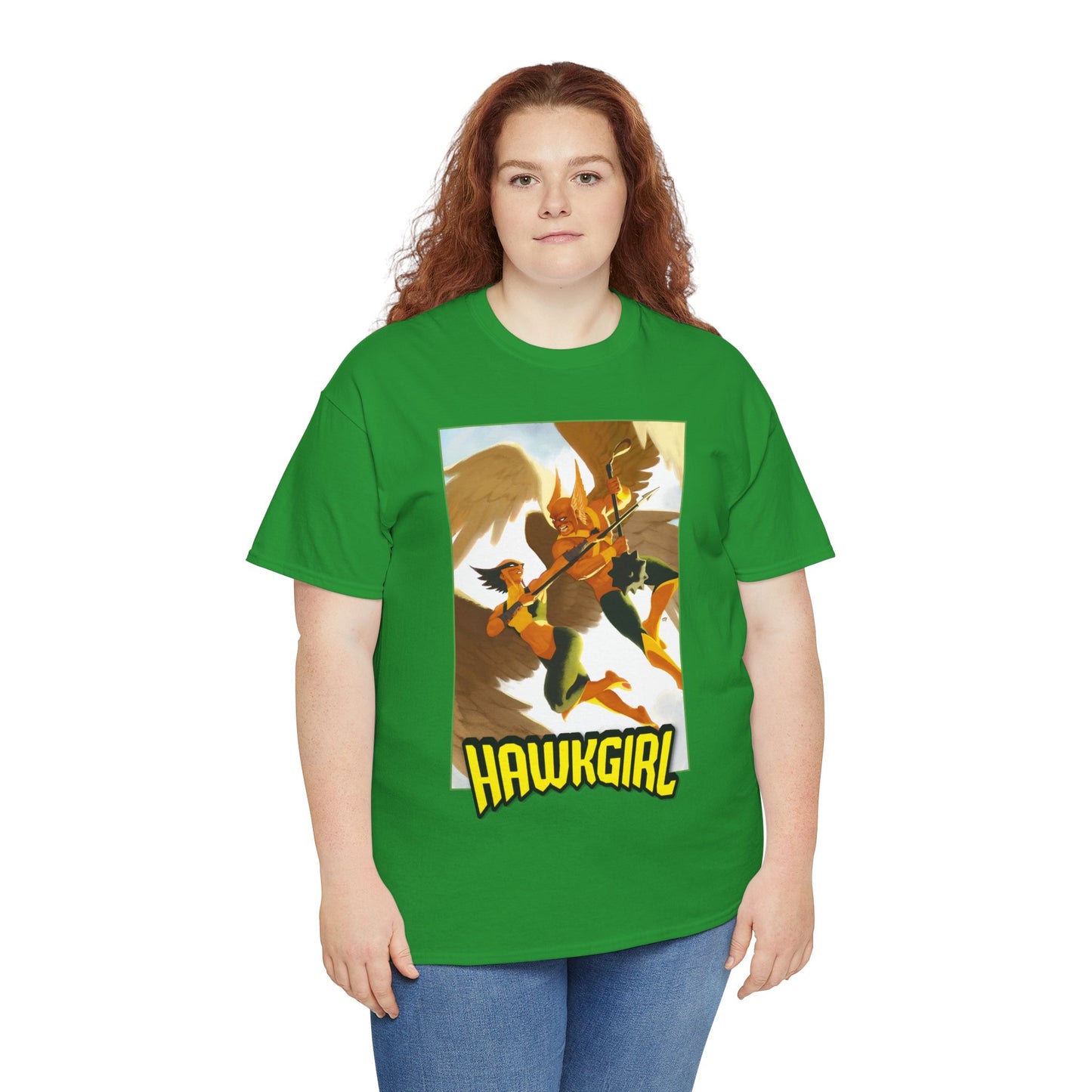 Hawkgirl T-Shirt - David Talaski Art - With Hawkman - DC Comics