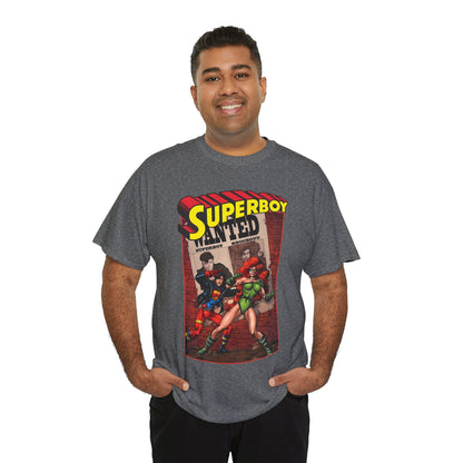 Superboy T-Shirt - Tom Grummett Art - Knockout - DC Comics