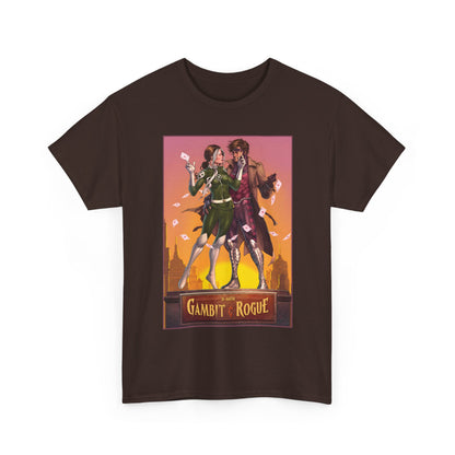 Gambit & Rogue T-Shirt - Mike Choi Art - Popular X-Men Members - Marvel Comics