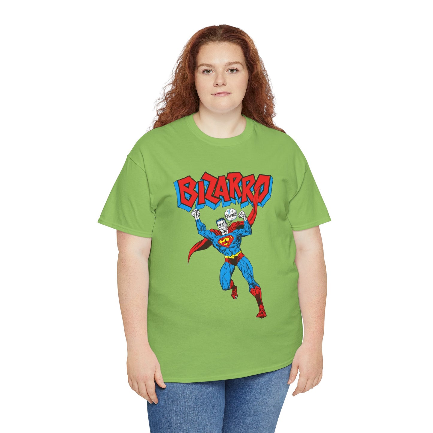 Bizarro T-Shirt - Superman Villain - DC Comics - Bizarro World - Who's Who Art - Silver Age Favourite