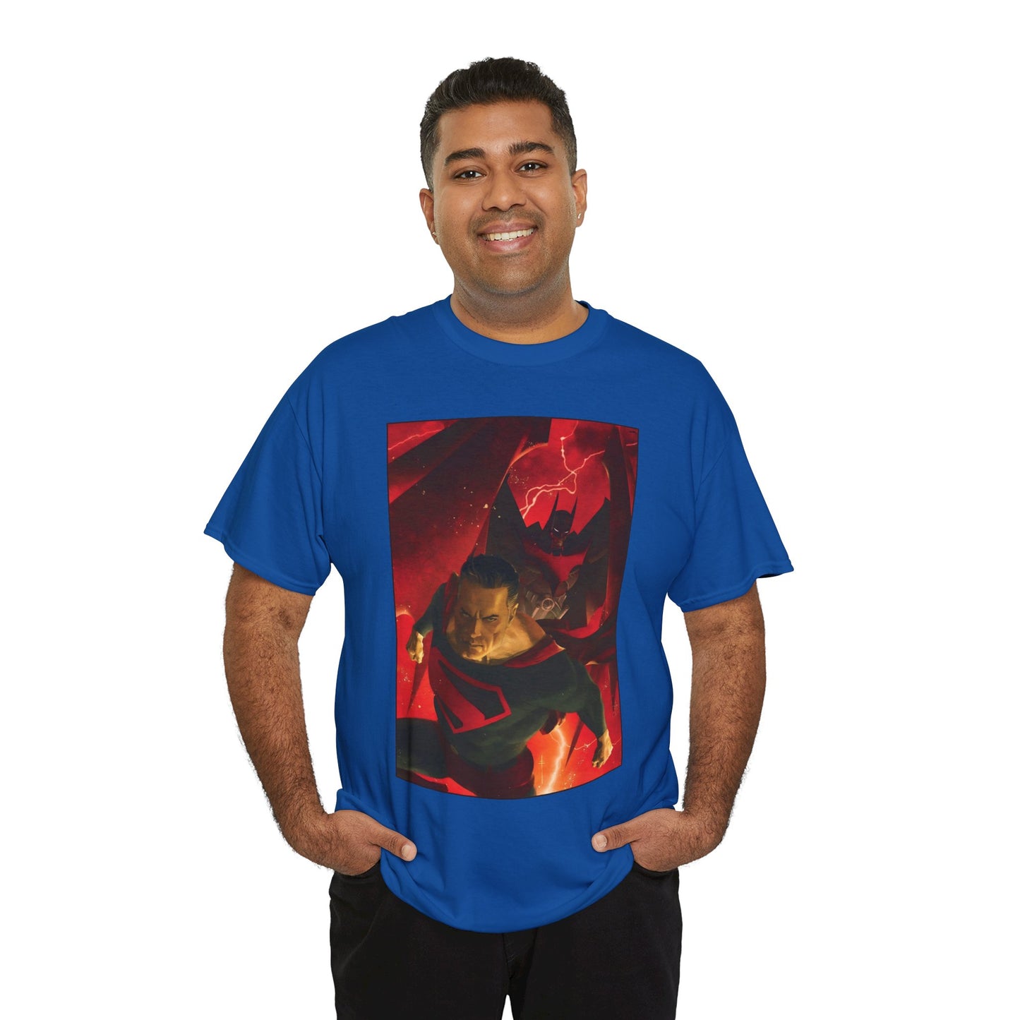 Superman & Batman (Kingdom Come) T-Shirt - Sabastian Fiumara Art - DC Comics
