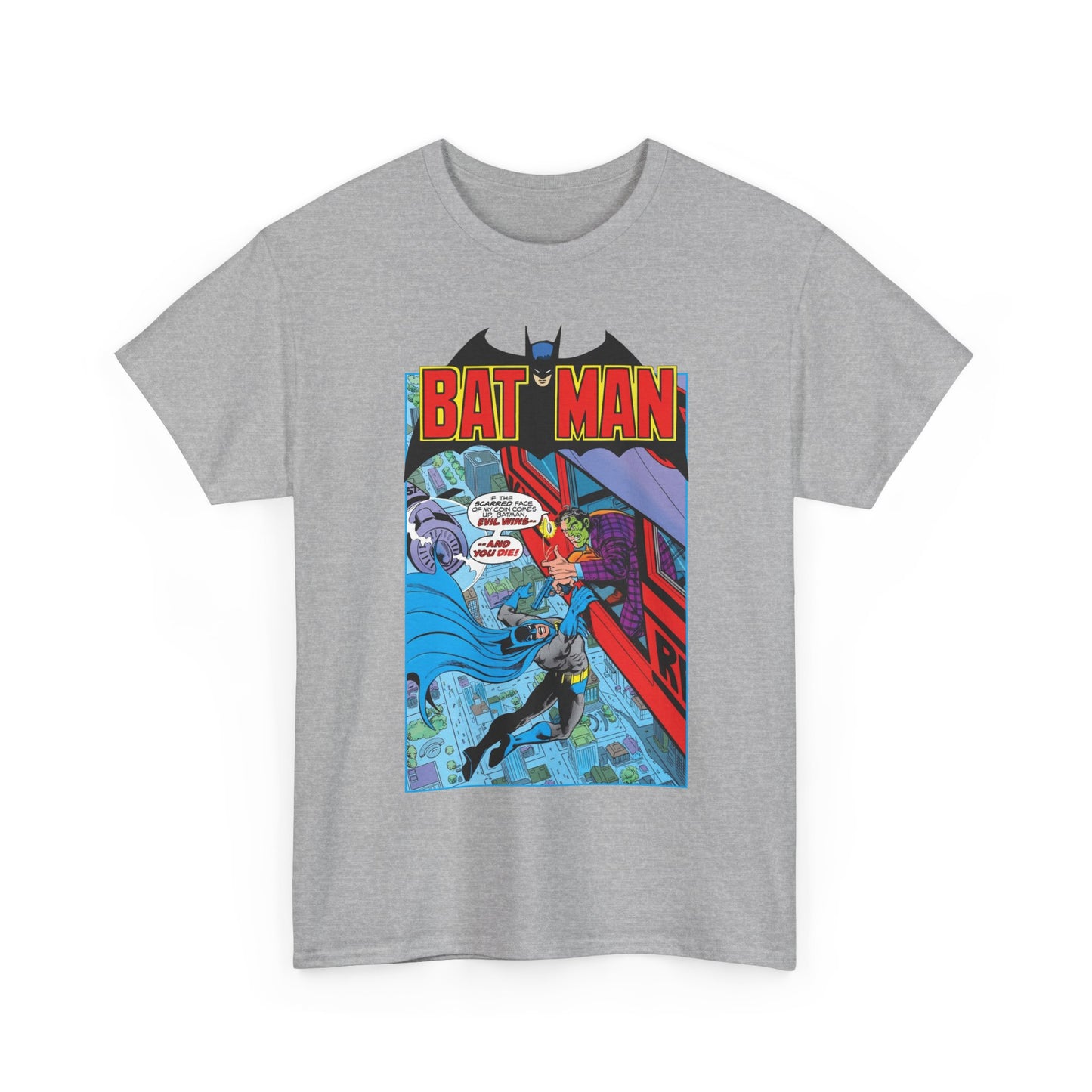 Batman T-Shirt - José Luis García-López Art - Two-Face - Retro 80s Cover - DC Comics