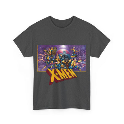 X-Men T-Shirt - Jim Lee Art - Wolverine, Storm, Gambit, Psylocke, Jubilee, Forge, Banshee - Marvel Comics Mutants
