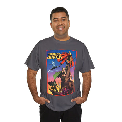 Infinity Watch T-Shirt - Jim Starlin Art - Adam Warlock, Silver Surfer, Moondragon, Pip the Troll - Marvel Comics