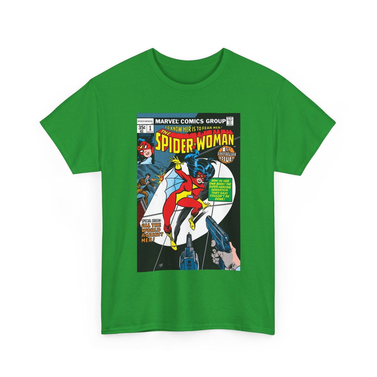 Spider-Woman T-Shirt - 1978 Marvel Comics - #1 Cover Art - Jessica Drew