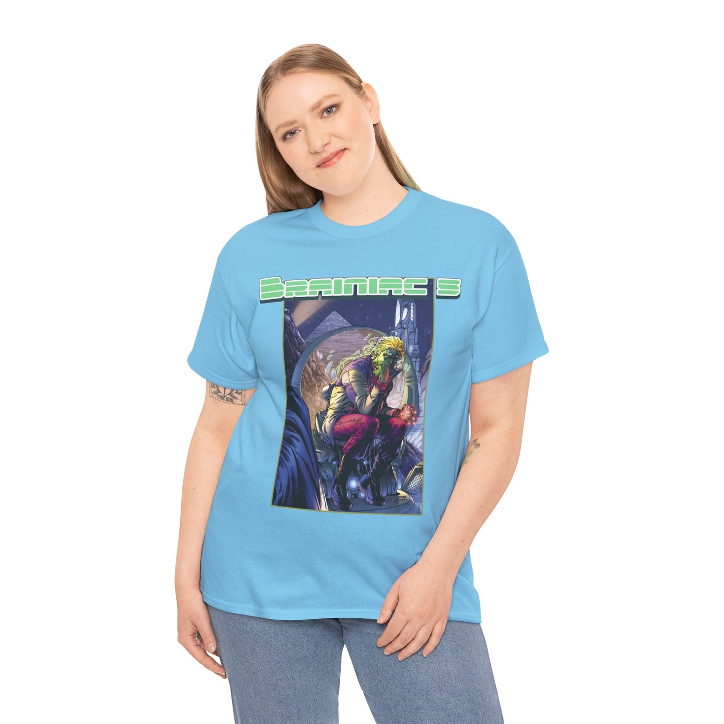 Brainiac 5 T-Shirt - Jim Lee Art - Legion of Super-Heroes Member - DC Comics