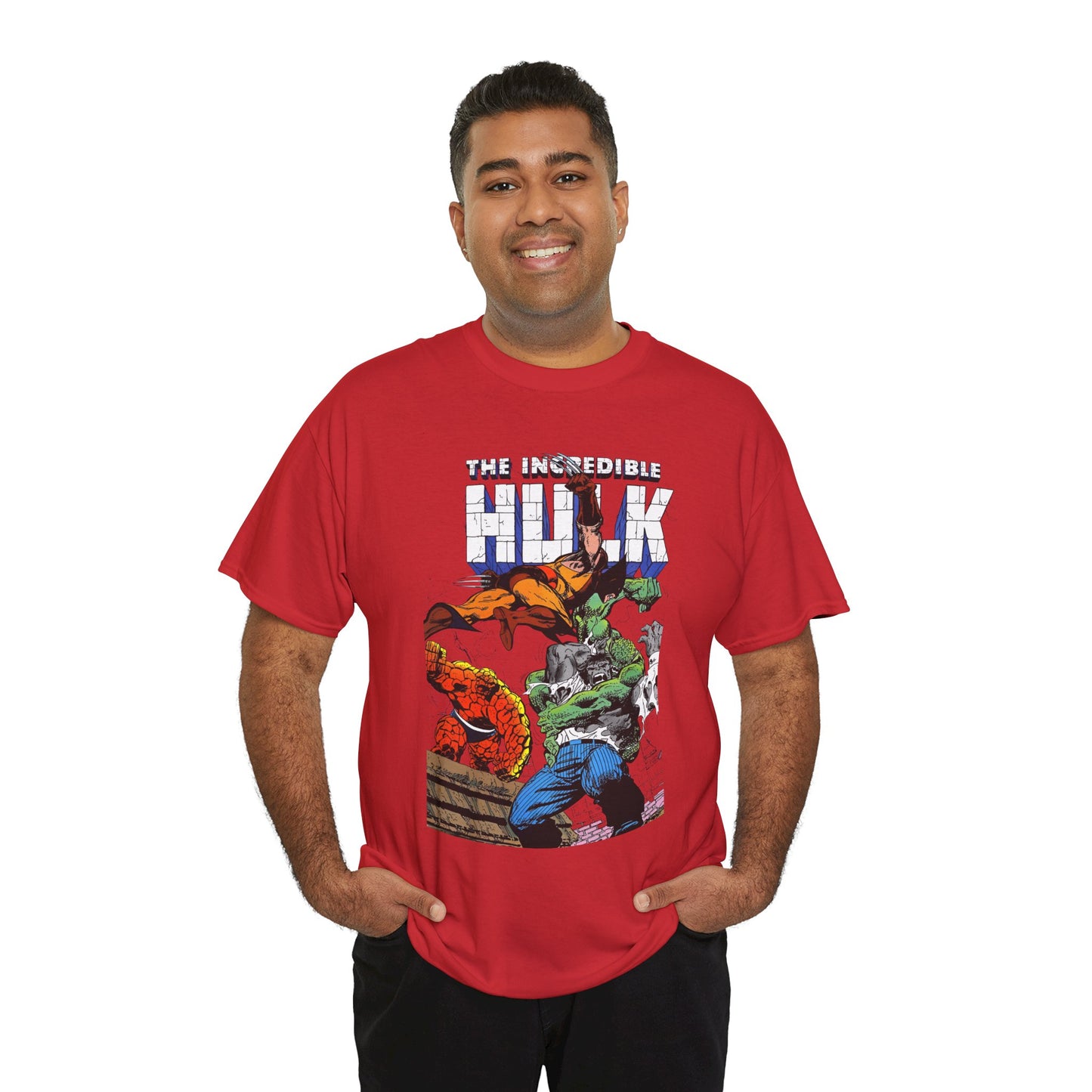 Incredible Hulk T-Shirt - Vs Wolverine, The Thing, The Abomination - Marvel Comics