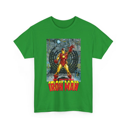 Iron Man T-Shirt - Bob Layton Art - Tony Stark Armor - Avengers Member & Leader - Marvel Comics