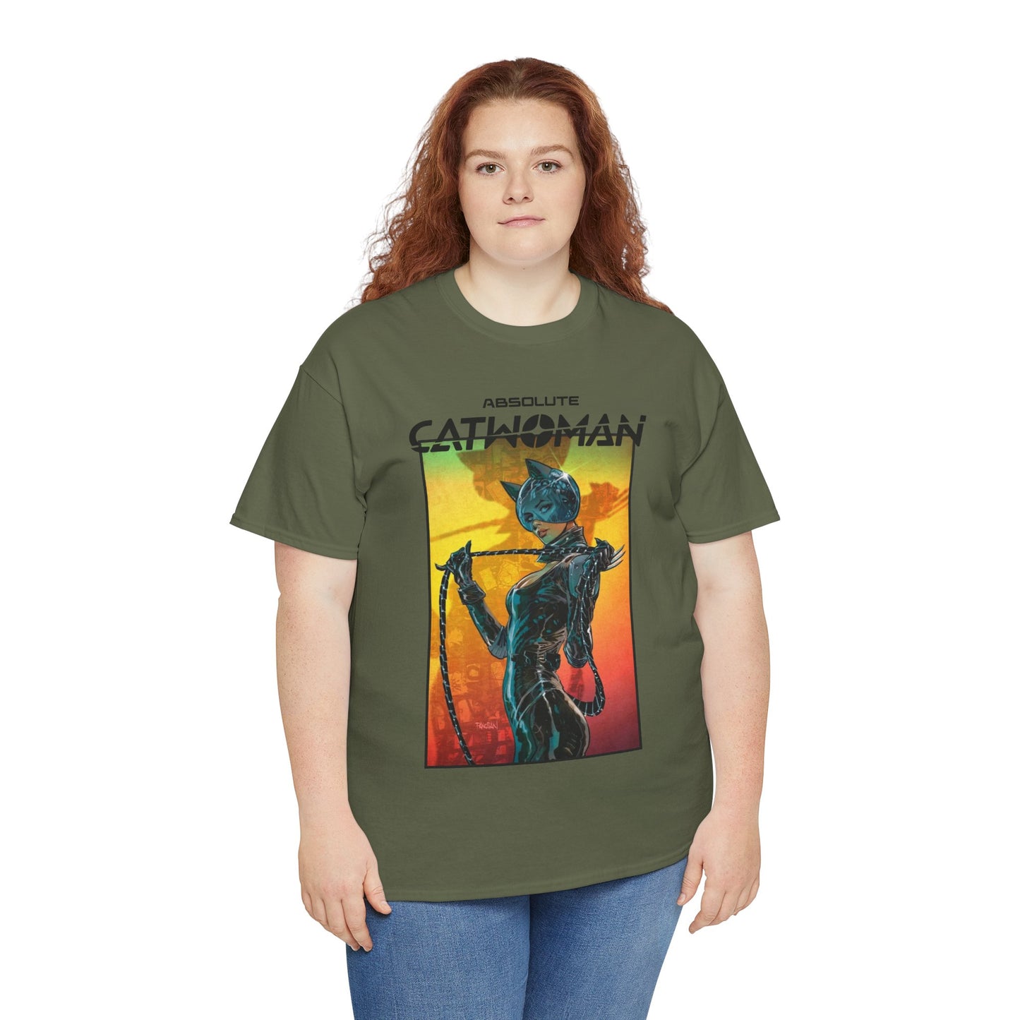 Absolute Catwoman T-Shirt - Dan Panosian Art - Selina Kyle, Absolute Batman - DC Comics