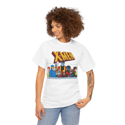 X-Men T-Shirt - Arthur Adams Art - Cyclops, Nightcrawler, Storm, Wolverine, Shadowcat, Phoenix (Rachel Summers), Colossus, Rogue - Marvel Comics