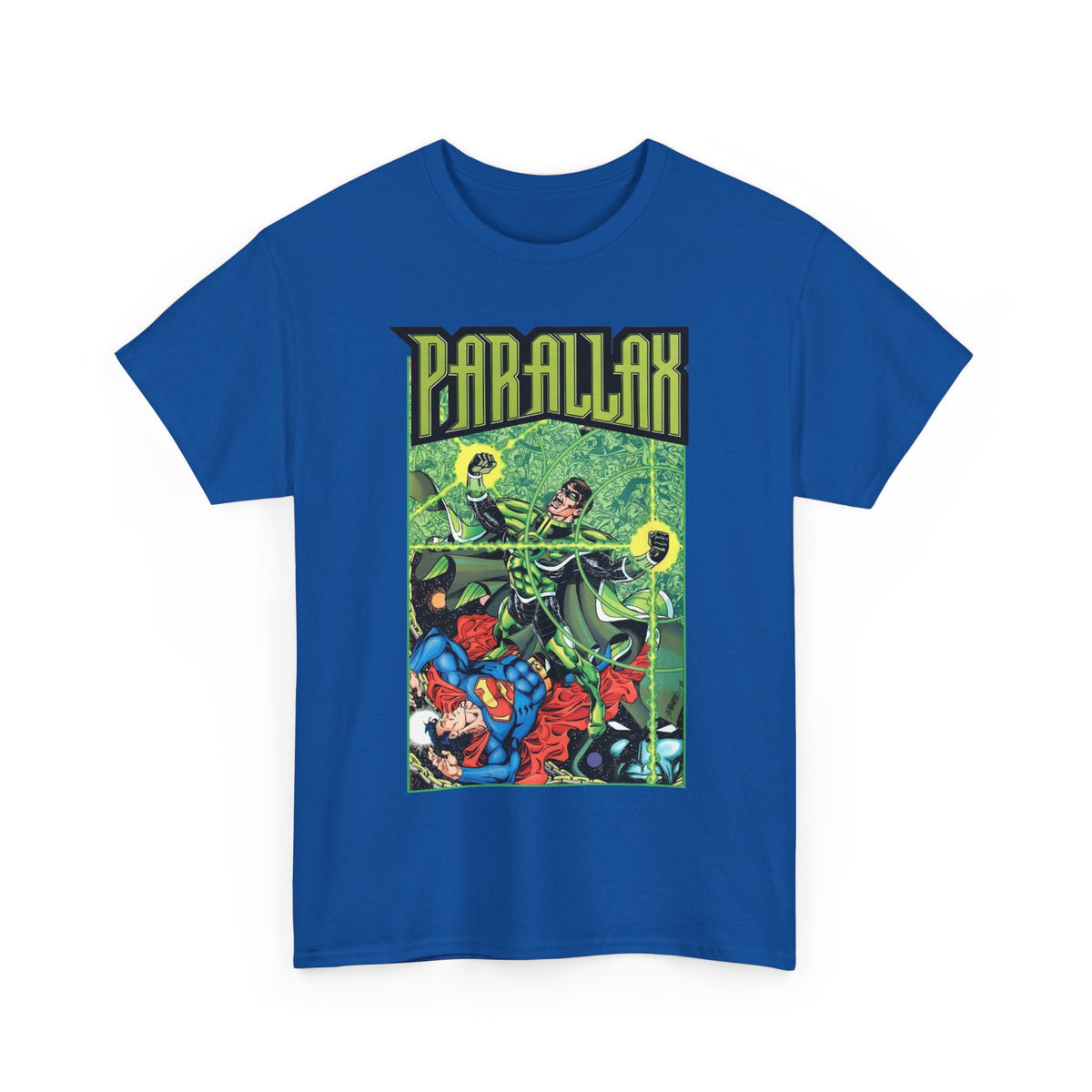 Parralax T-Shirt - George Perez Art - Reign of the Supermen Story - DC Comics