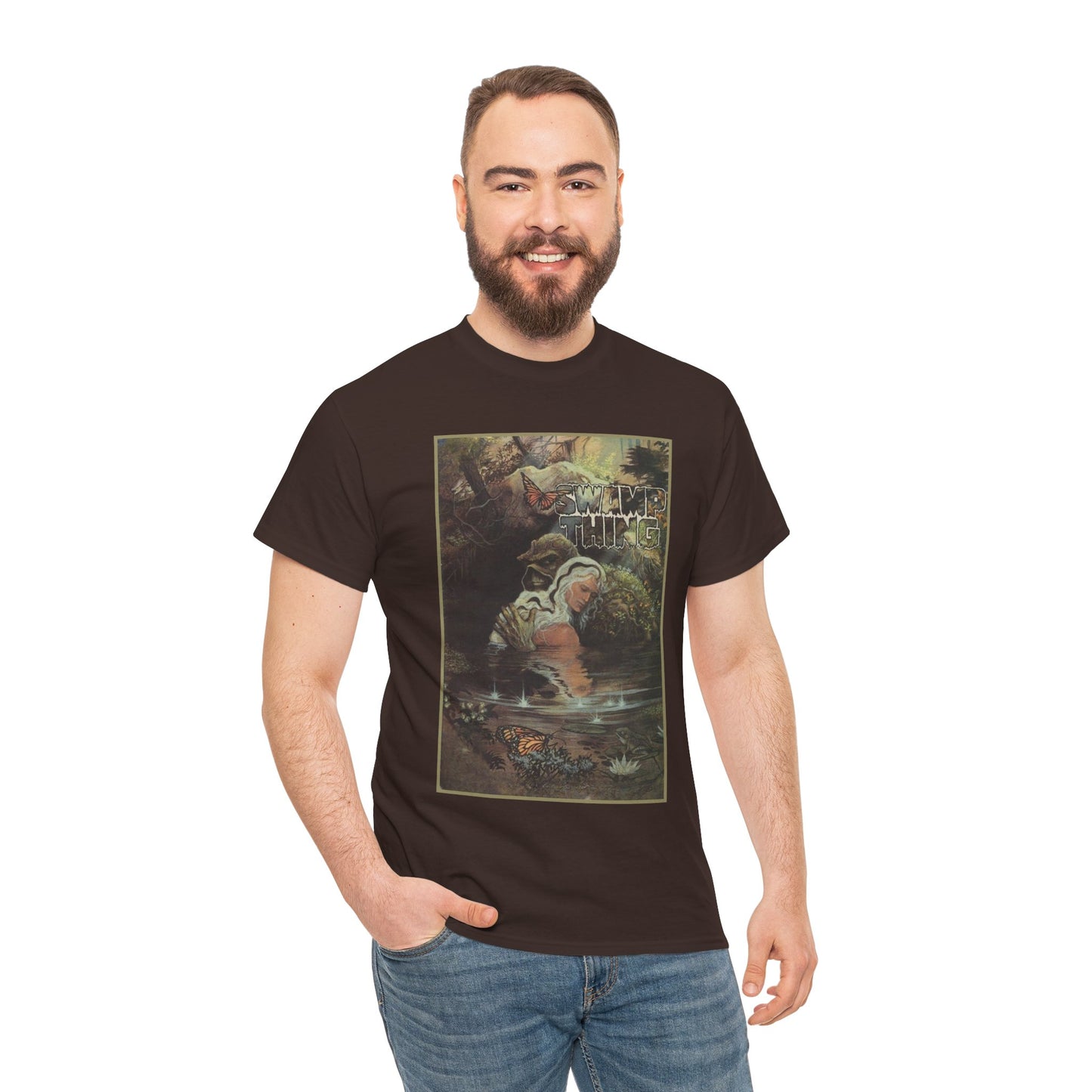 Swamp Thing T-Shirt - John Totleben Art - Abby Arcane - Avatar of the Green - Alan Moore Story - Vertigo/DC Comics