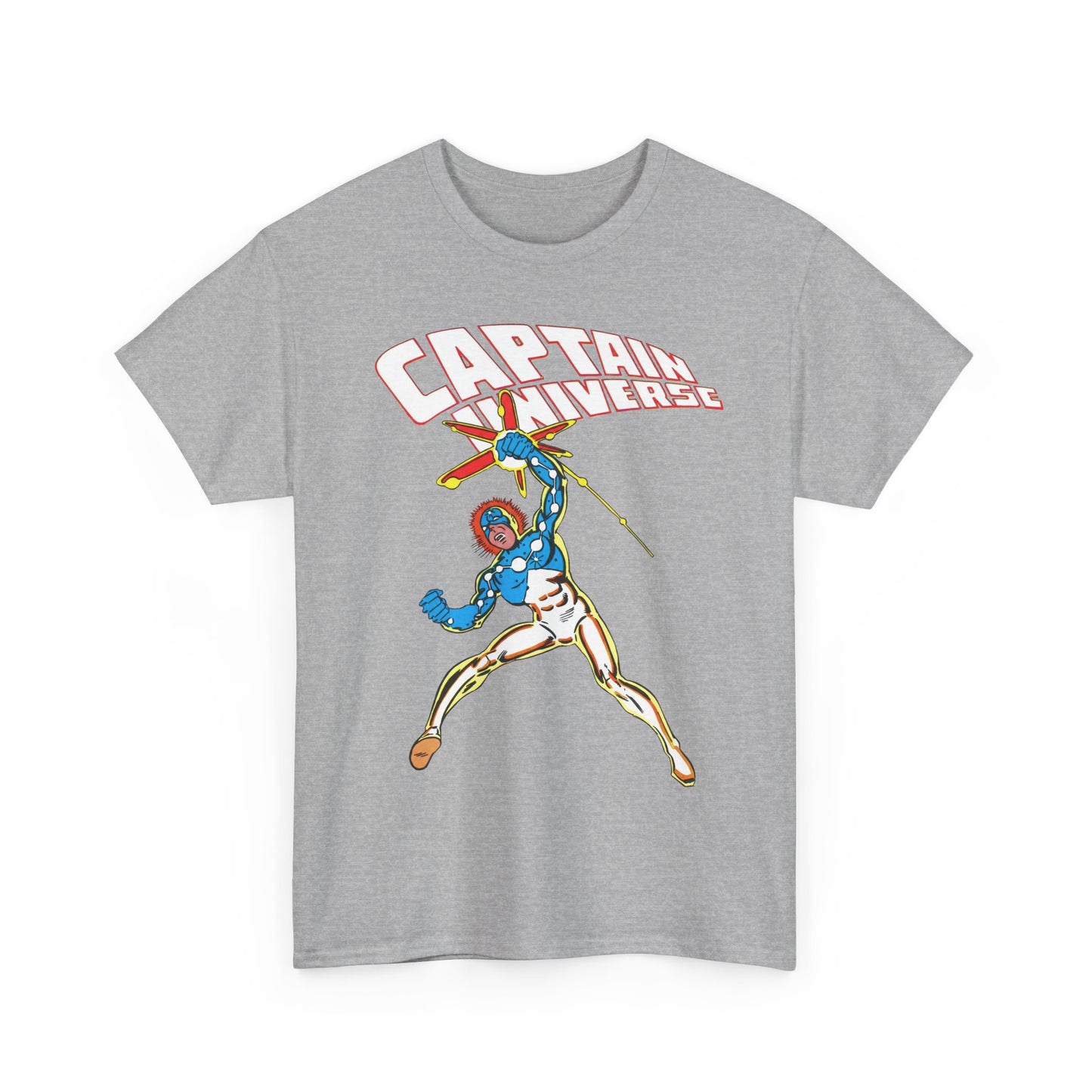 Captain Universe T-Shirt - Steve Ditko Art - Micronauts Character - Marvel Comics