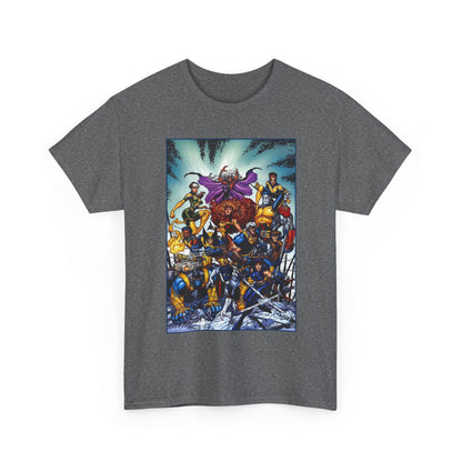 X-Men Revolution T-Shirt - Arthur Adams Art - Jean Grey, Storm, Wolverine, Cable, Rogue, Beast, Colossus, Gambit, Nightcrawler, Psylocke, Thunderbird III - Marvel Comics