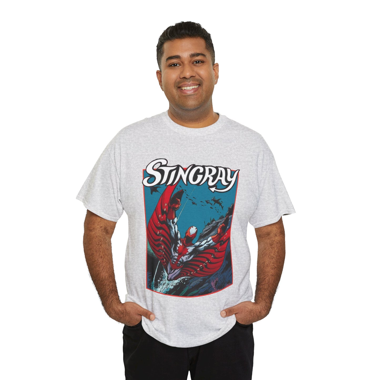 Stingray T-Shirt - Tales to Astonish First Appearance - Walter Newell - Avengers Member - Marvel Comics - Engineer, Oceanographer - Hydro-Base