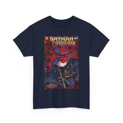 Batman & Amazing Spider-Man T-Shirt - Graham Nolan Art - DC & Marvel Comics