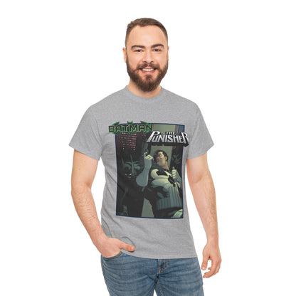 Batman Vs Punisher T-Shirt - Mike Zeck Art - DC Comics, Marvel Comics