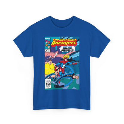 West Coast Avengers #46 T-Shirt - John Byrne Art - Great Lakes Avengers Appearance - Marvel Comics