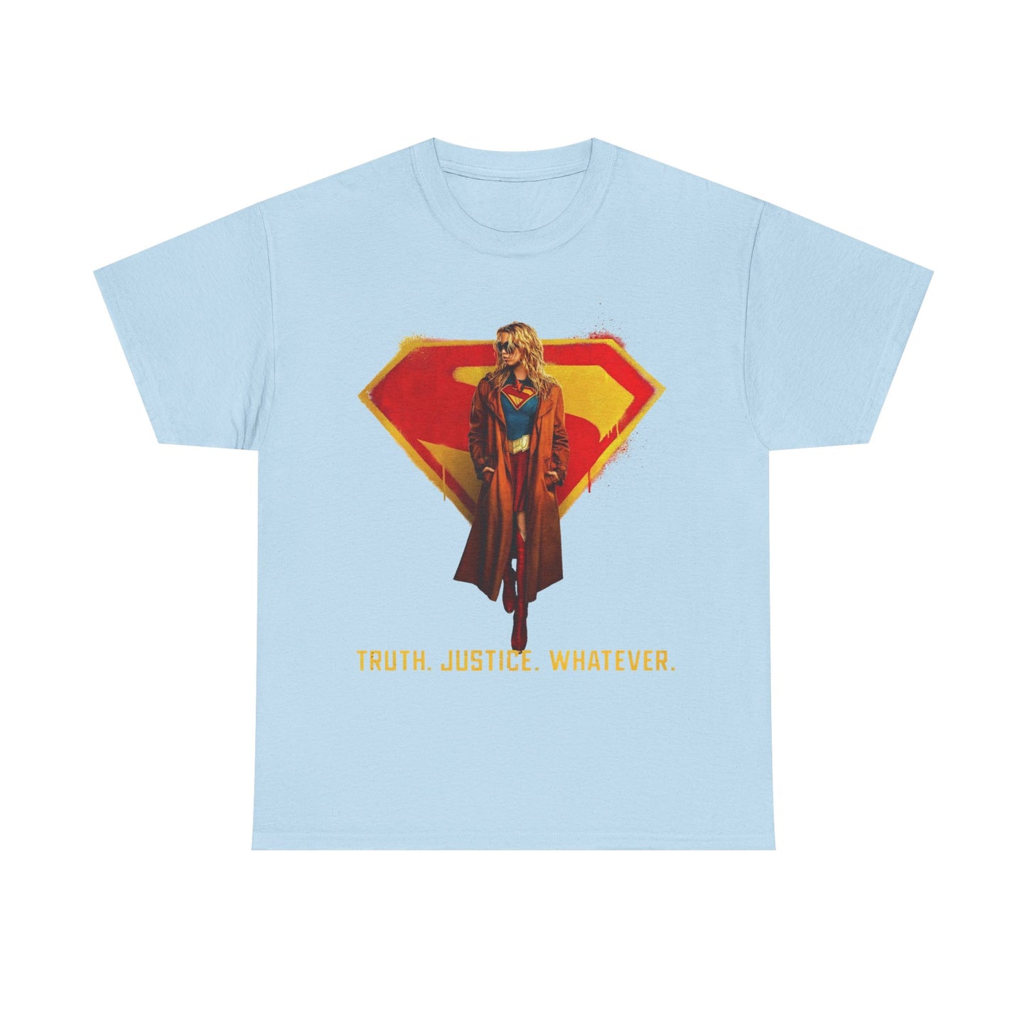 Supergirl Movie T-Shirt - Milly Alcock - Truth Justice Whatever - 2026 - Kara Zor-El - DC Comics, DC Studios