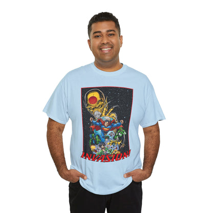Invasion T-Shirt - Bart Sears Art - DC Comics