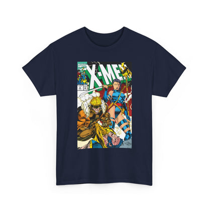 X-Men #6 T-Shirt - Jim Lee Art - Psylocke & Sabretooth - Marvel Comics