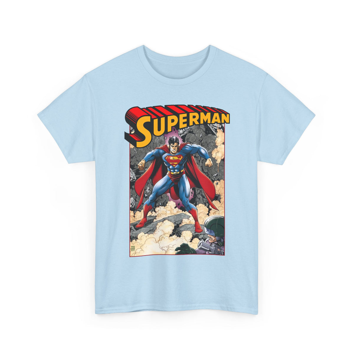 Superman T-Shirt - Tom Grummett Art - DC Comics