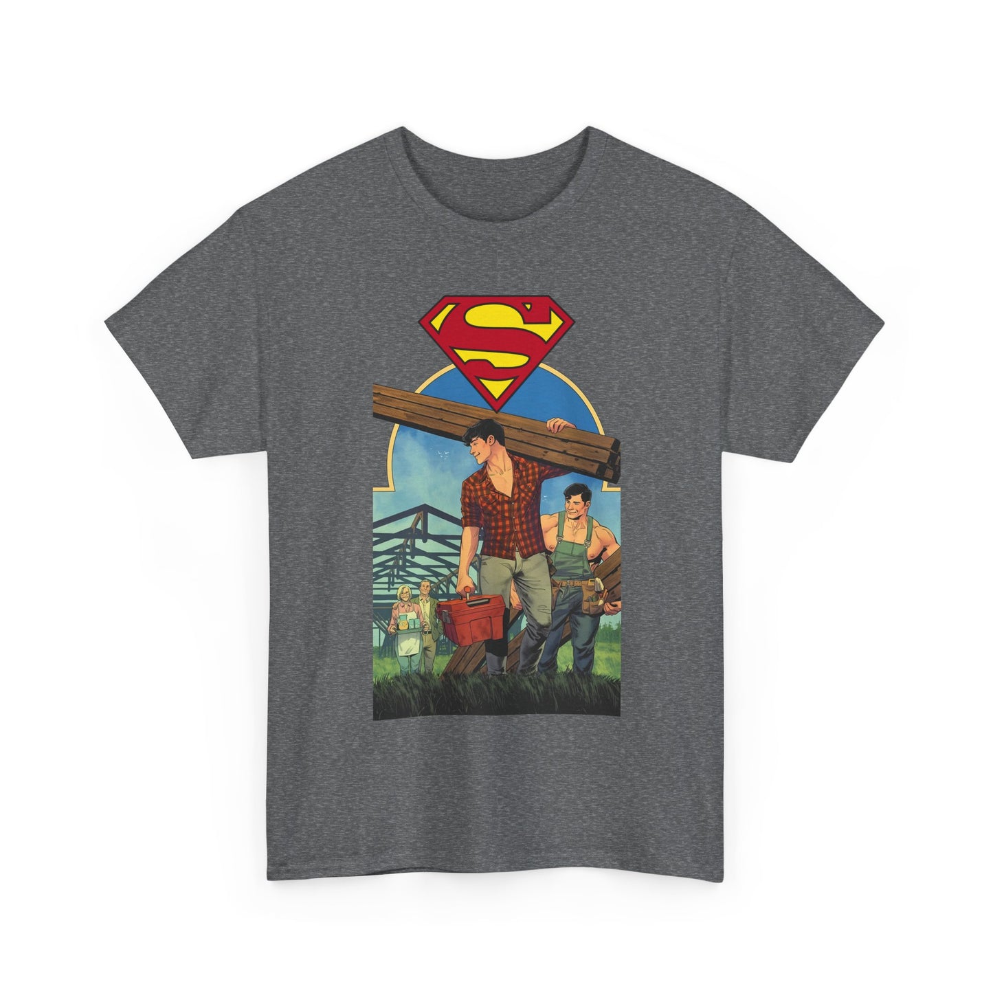 Superman: Son of Kal-El T-Shirt - Travis Moore Art - #17 Variant Cover - Clark and Jon Kent - Super Thirst Trap - DC Comics