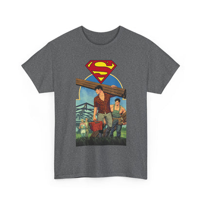 Superman: Son of Kal-El T-Shirt - Travis Moore Art - #17 Variant Cover - Clark and Jon Kent - Super Thirst Trap - DC Comics