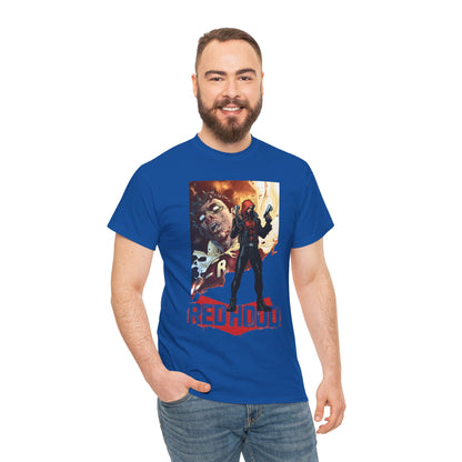 Red Hood T-Shirt - Jim Lee Art - Jason Todd, Batman Sidekick - Gotham Hero - DC Comics